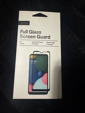 Ondigo full glass screen guard for the LG K51 smartphone